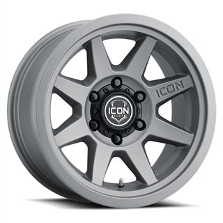 ICON Alloys | Rebound SLX 17X8.5 ET0 - Charcoal