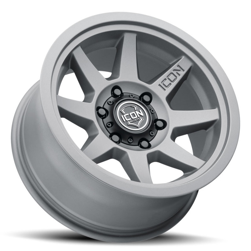 ICON Alloys | Rebound SLX 17X8.5 ET0 - Charcoal