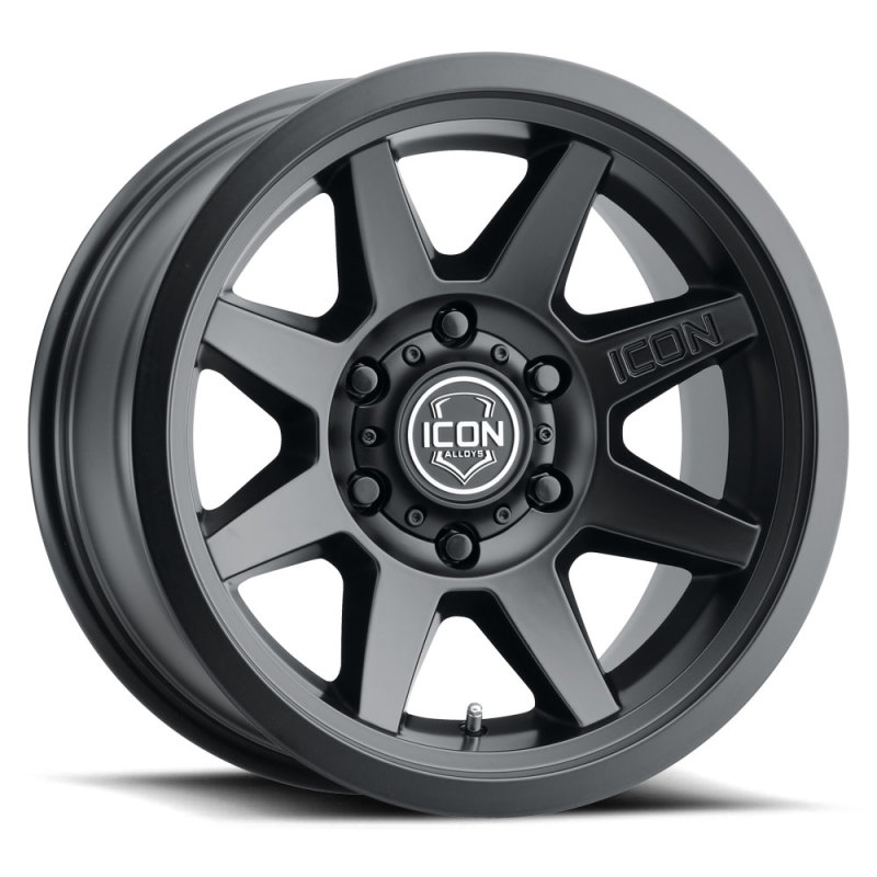 ICON Alloys | Rebound SLX 17X8.5 ET25 - Satin Black