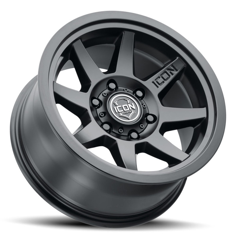 ICON Alloys | Rebound SLX 17X8.5 ET25 - Satin Black