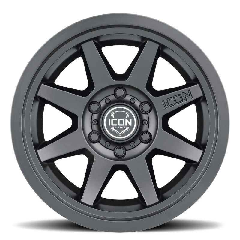 ICON Alloys | Rebound SLX 17X8.5 ET25 - Satin Black