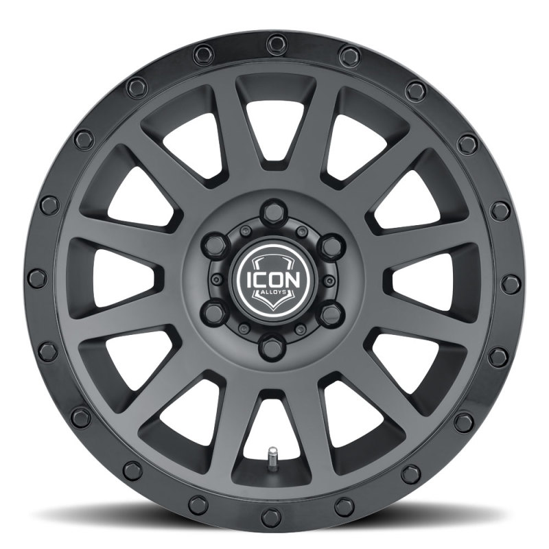 ICON Alloys | Compression 17X8.5 ET25 - Double Black