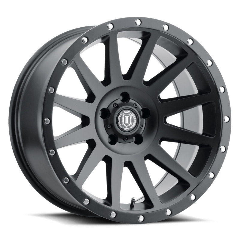 ICON Alloys | Compression 20X10.0 ET-19 - Satin Black