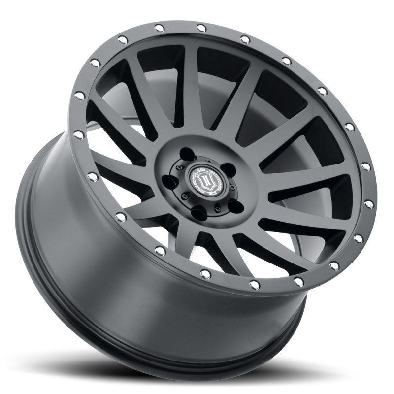 ICON Alloys | Compression 20X10.0 ET-19 - Satin Black