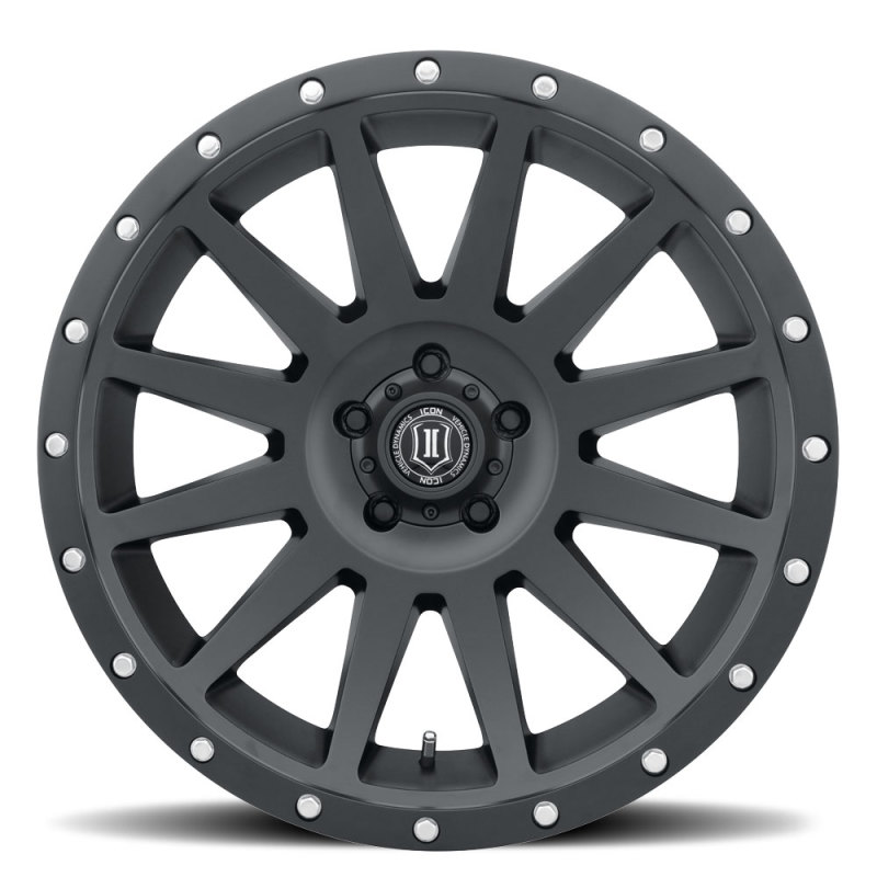 ICON Alloys | Compression 20X10.0 ET-19 - Satin Black