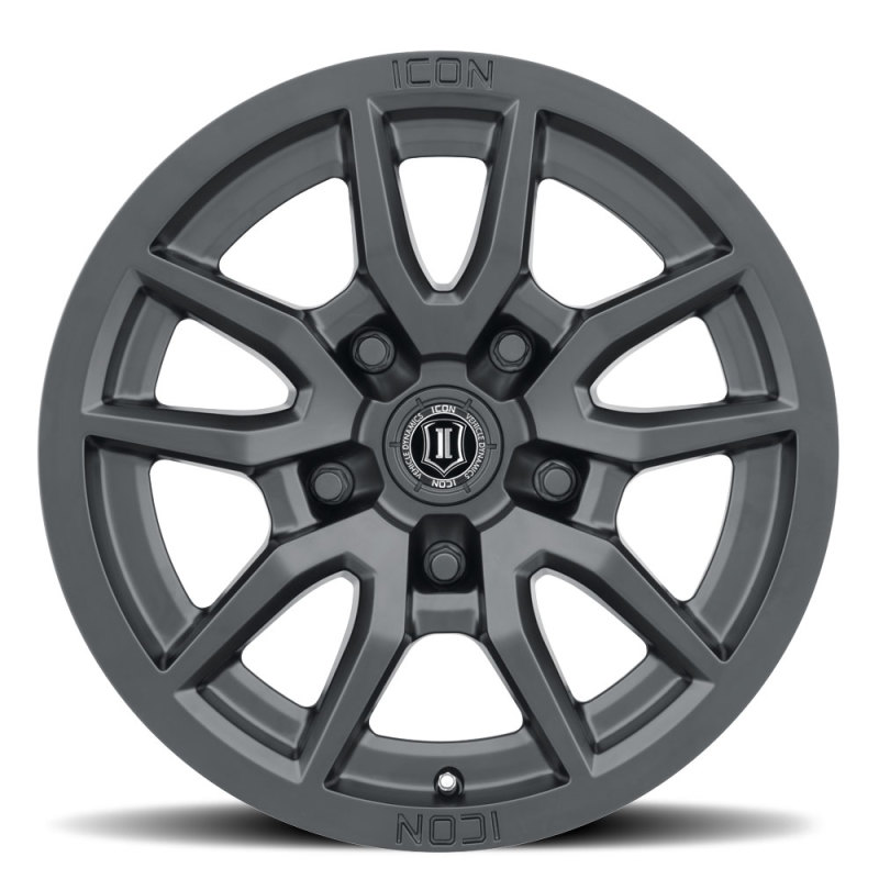 ICON Alloys | Vector 5 17X8.5 ET25 - Satin Black