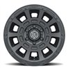 ICON Alloys | Thrust 17X8.5 - Satin Black