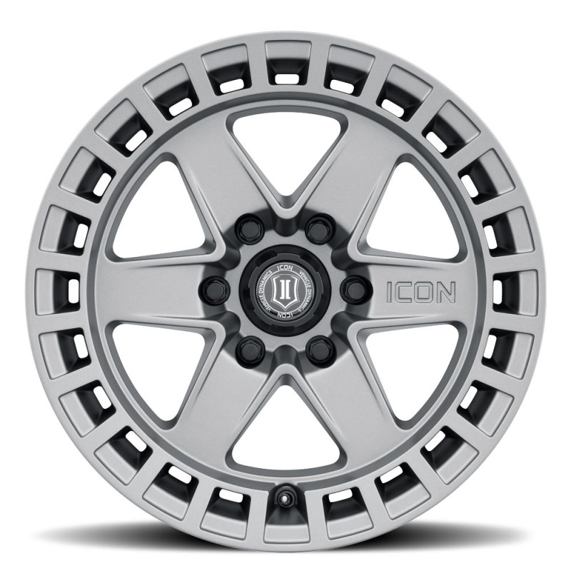 ICON Alloys | Raider 17X8.5 ET0 - Titanium