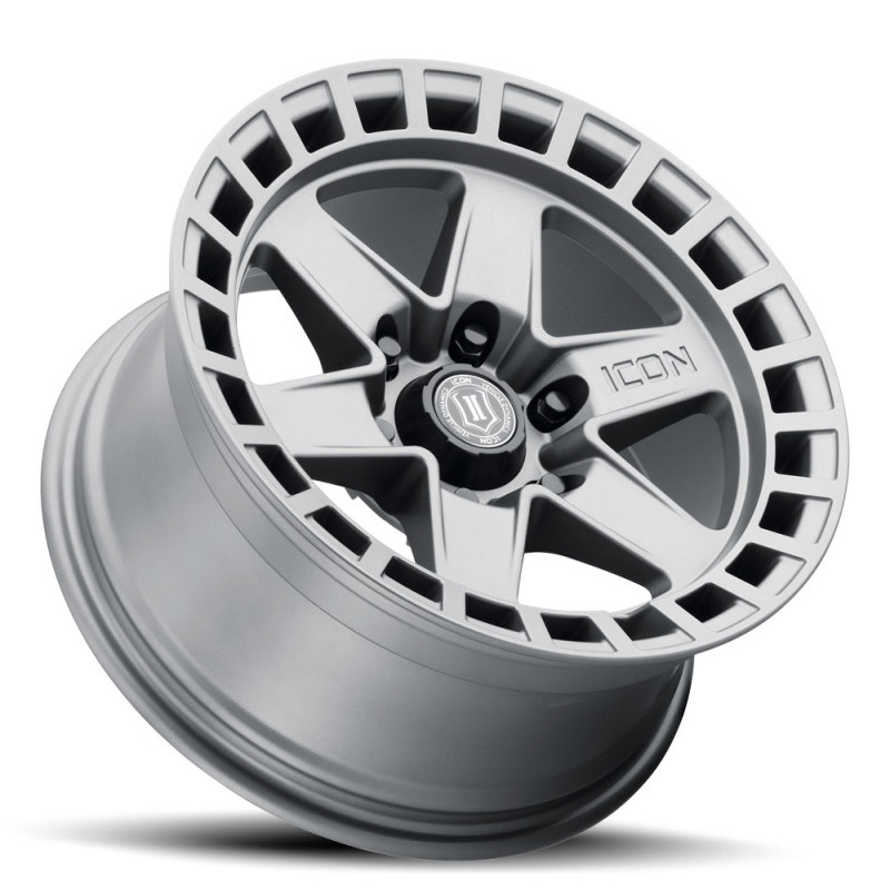 ICON Alloys | Raider 17X8.5 ET0 - Titanium