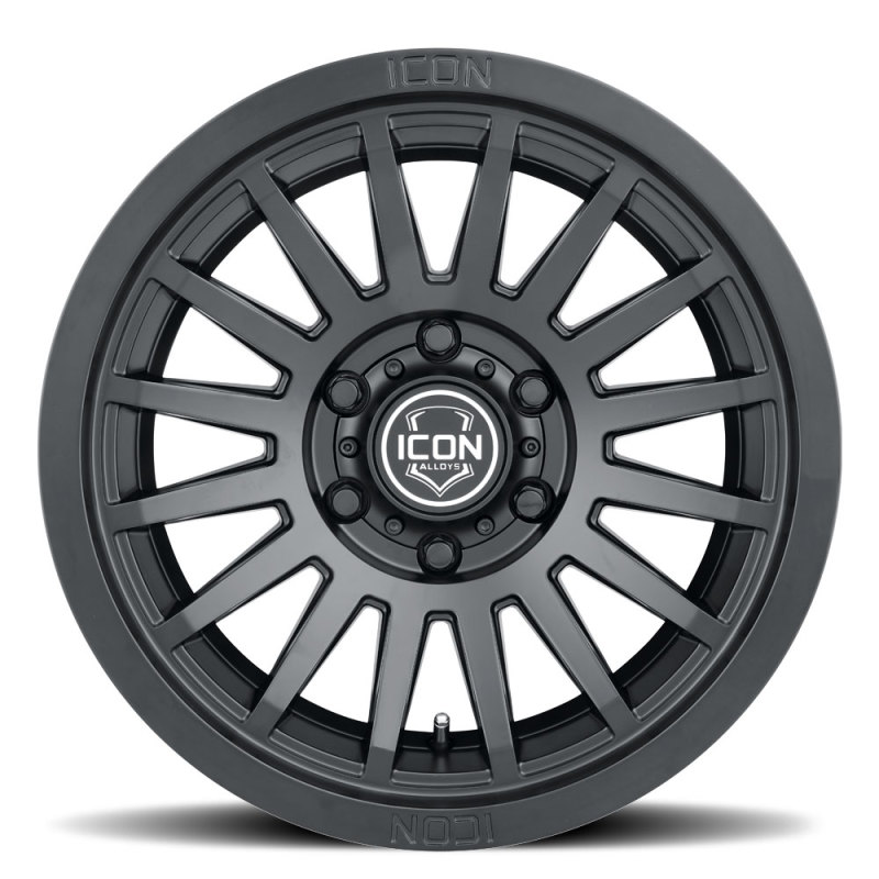 ICON Alloys | Recon SLX, Satin Black, 18 x 9 / 6 x 5.5, 25mm Offset, 6in BS