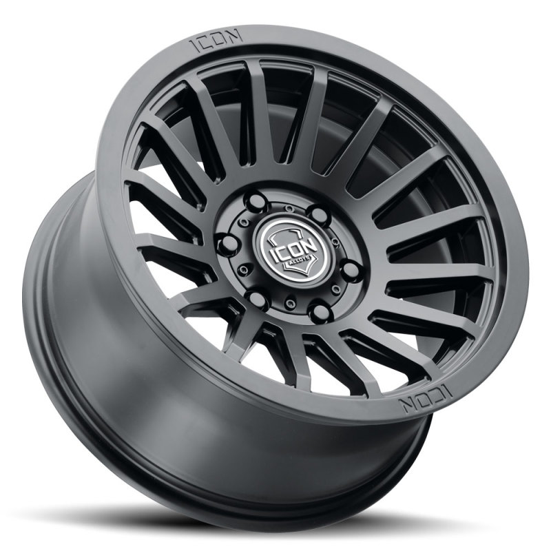 ICON Alloys | Recon SLX, Satin Black, 18 x 9 / 6 x 5.5, 25mm Offset, 6in BS