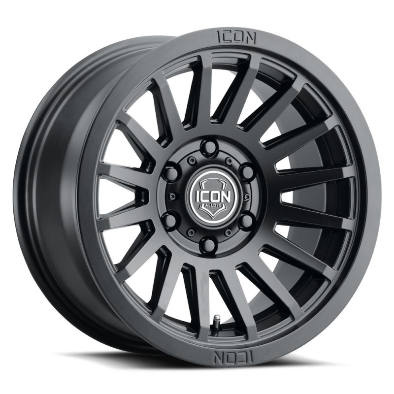 ICON Alloys | Recon SLX, Satin Black, 18 x 9 / 6 x 5.5, 40mm Offset, 6.6in BS