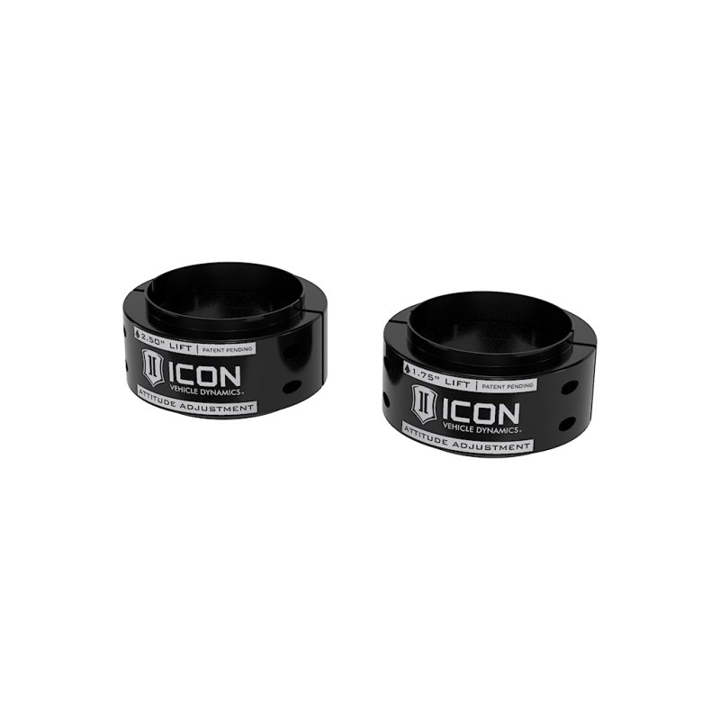ICON Alloys | 21-23 Ford Raptor .5-2.5in Lift Adjustment Collar Front Leveling Kit