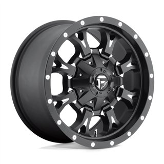 Fuel Off-Road | D517 KRANK 17x9.0 ET1 - MATTE BLACK MILLED