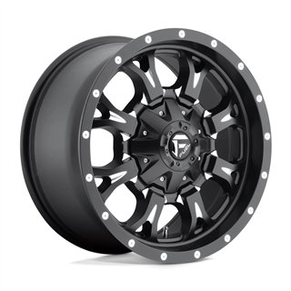 Fuel Off-Road | D517 KRANK 18x9.0 ET1 - MATTE BLACK MILLED