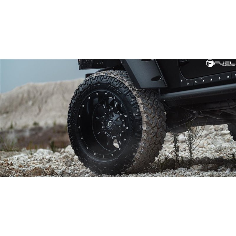 Fuel Off-Road | D517 KRANK 18x9.0 ET1 - MATTE BLACK MILLED