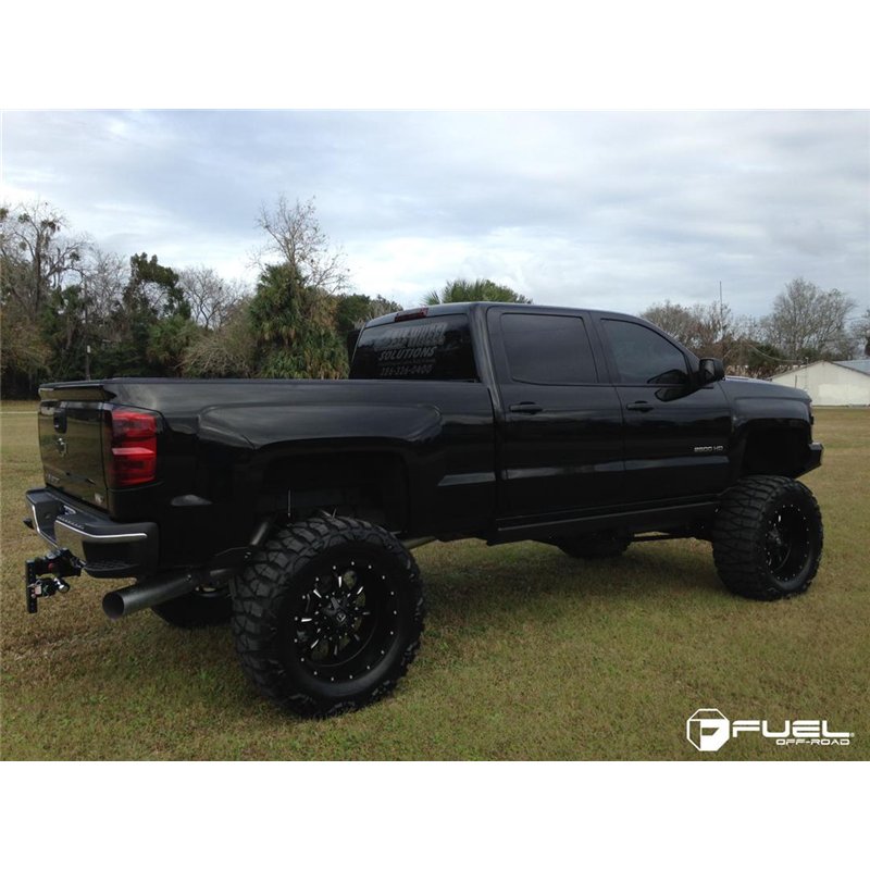 Fuel Off-Road | D517 KRANK 18x9.0 ET1 - MATTE BLACK MILLED