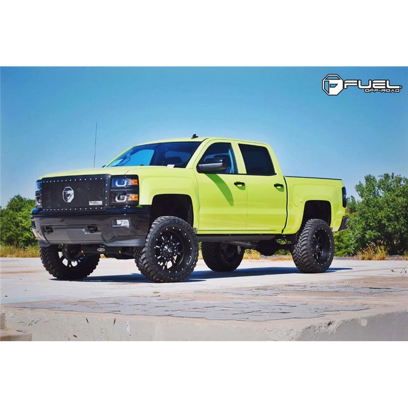 Fuel Off-Road | D517 KRANK 18x9.0 ET1 - MATTE BLACK MILLED