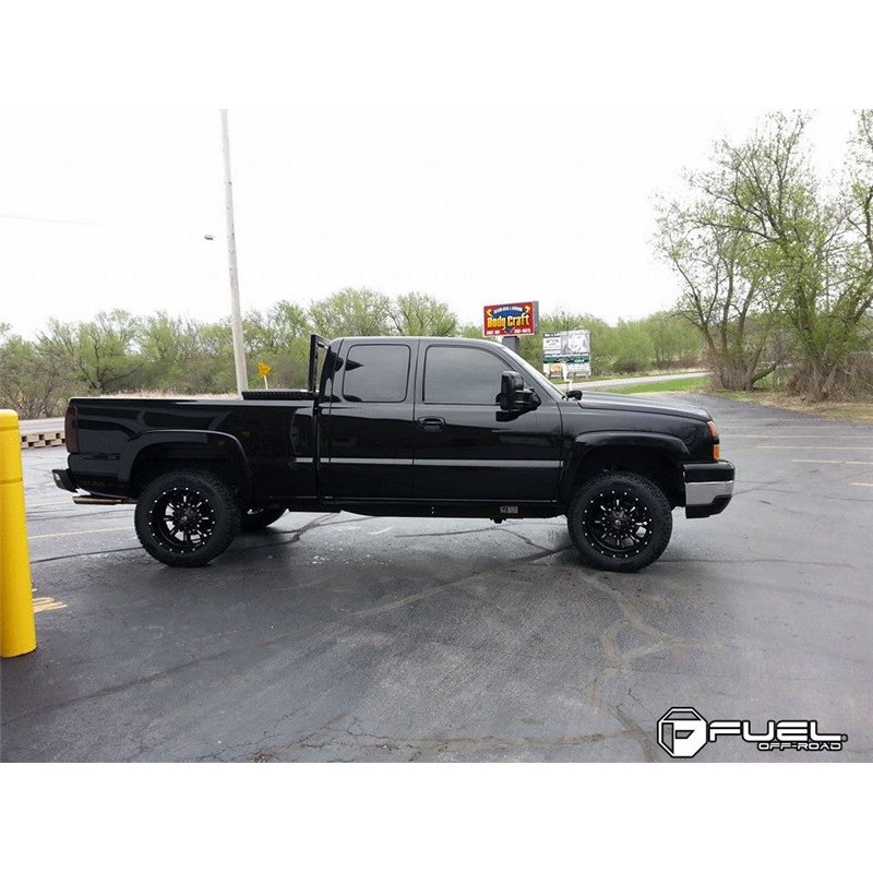 Fuel Off-Road | D517 KRANK 18x9.0 ET1 - MATTE BLACK MILLED