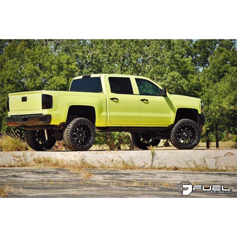 Fuel Off-Road | D517 KRANK 18x9.0 ET1 - MATTE BLACK MILLED