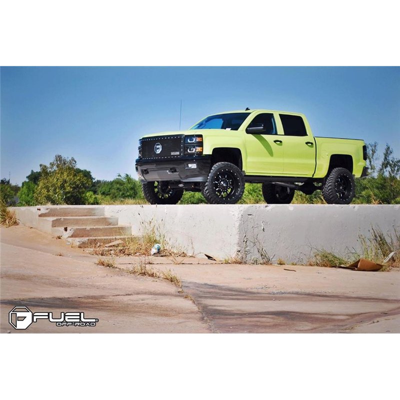 Fuel Off-Road | D517 KRANK 18x9.0 ET1 - MATTE BLACK MILLED
