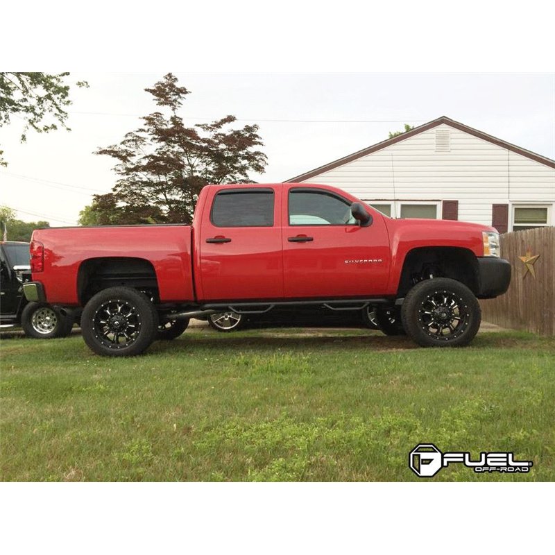 Fuel Off-Road | D517 KRANK 18x9.0 ET1 - MATTE BLACK MILLED