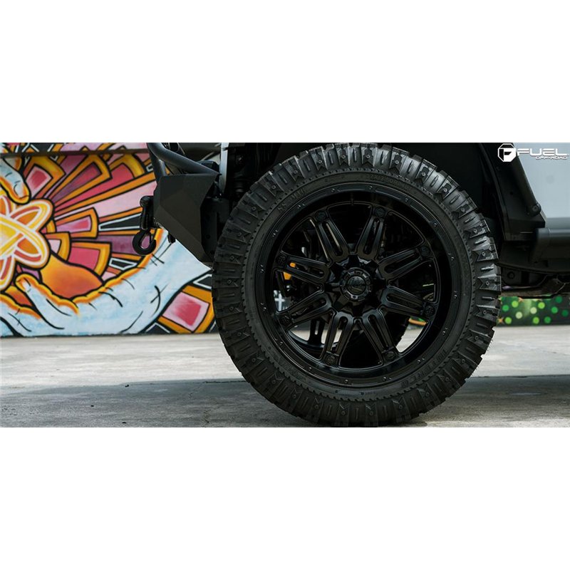 Fuel Off-Road | D531 HOSTAGE 17x8.5 ET38 - MATTE BLACK