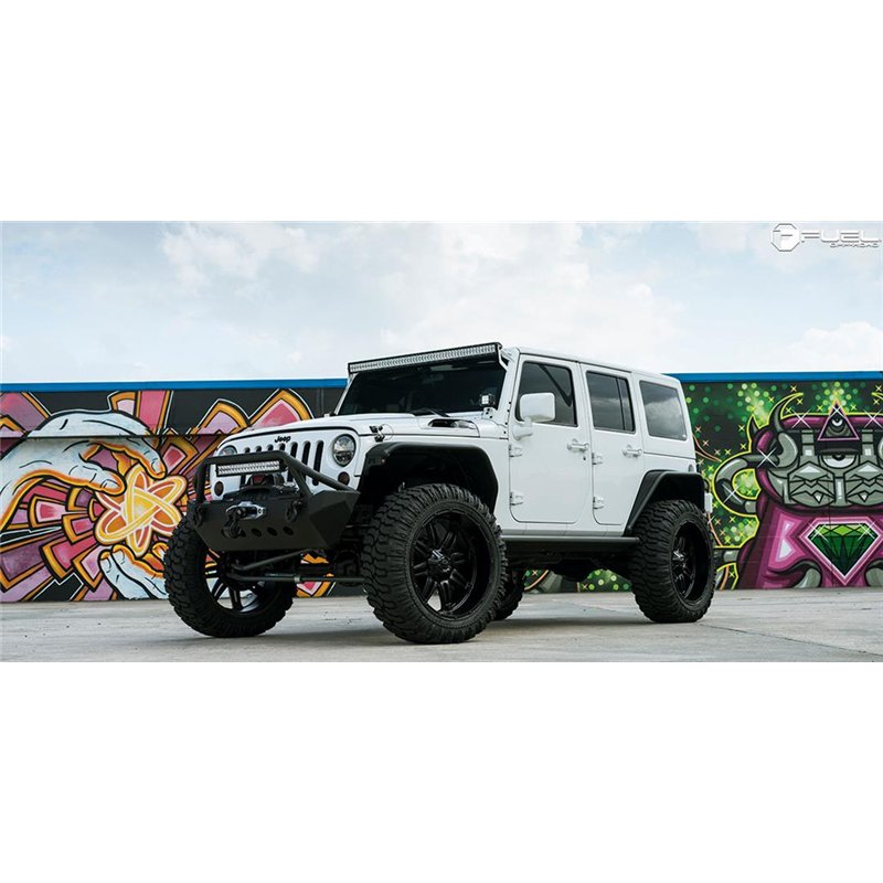 Fuel Off-Road | D531 HOSTAGE 17x8.5 ET38 - MATTE BLACK