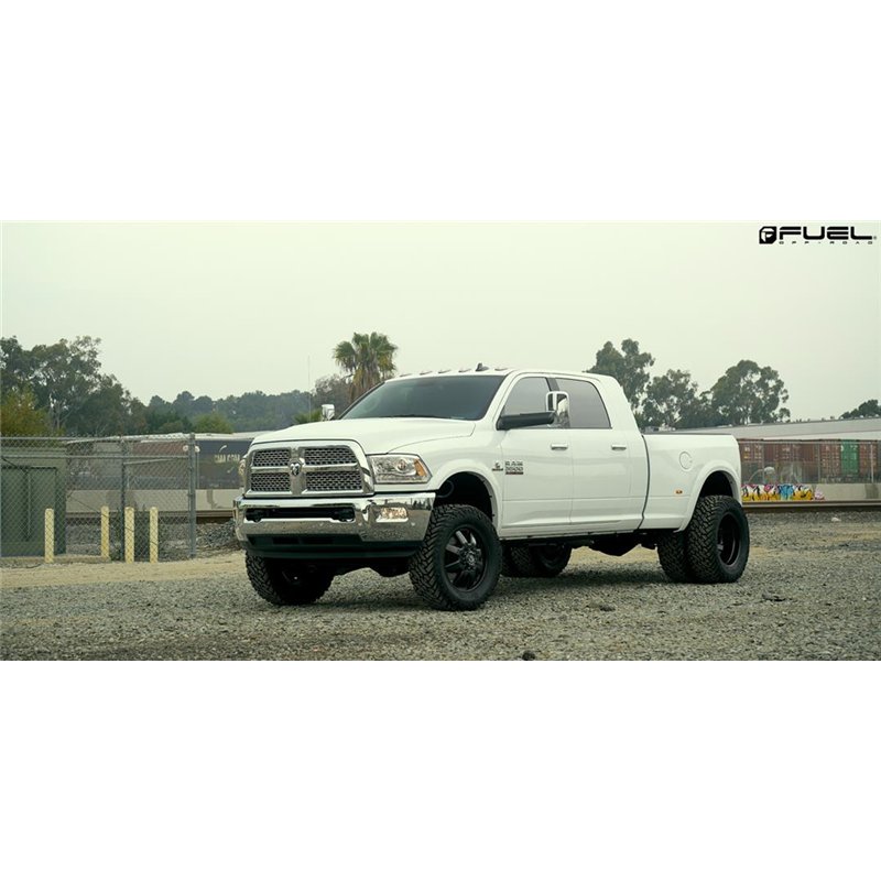 Fuel Off-Road | D538 MAVERICK 24x8.25 ET-176 - MATTE BLACK MILLED