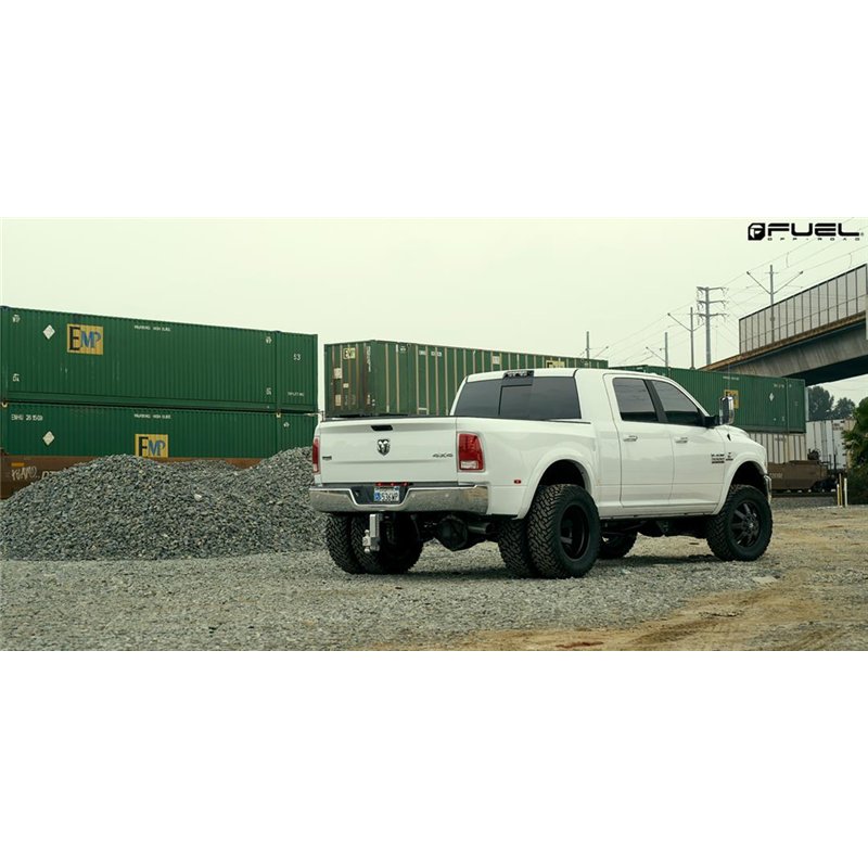 Fuel Off-Road | D538 MAVERICK 24x8.25 ET-176 - MATTE BLACK MILLED