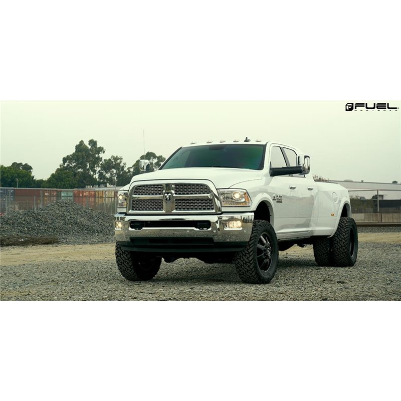 Fuel Off-Road | D538 MAVERICK 24x8.25 ET-176 - MATTE BLACK MILLED