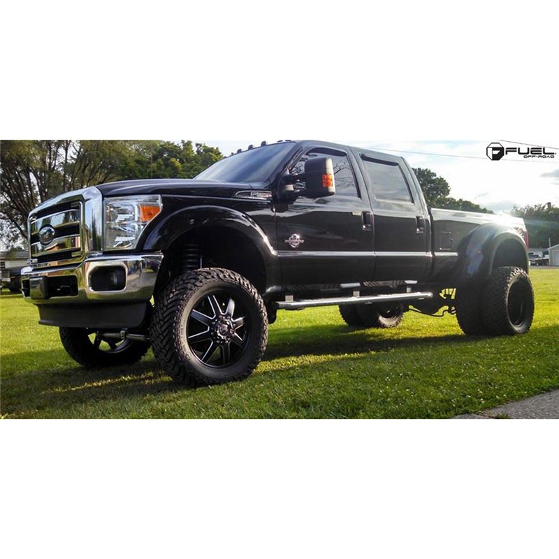 Fuel Off-Road | D538 MAVERICK 24x8.25 ET-176 - MATTE BLACK MILLED