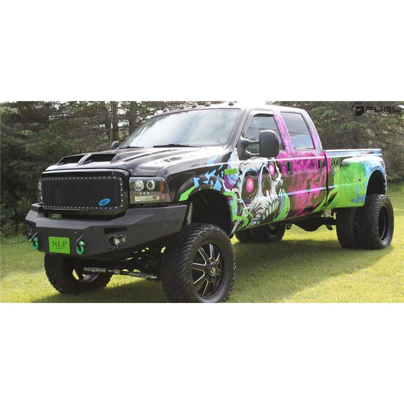 Fuel Off-Road | D538 MAVERICK 24x8.25 ET-176 - MATTE BLACK MILLED