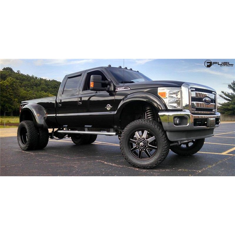 Fuel Off-Road | D538 MAVERICK 24x8.25 ET-176 - MATTE BLACK MILLED
