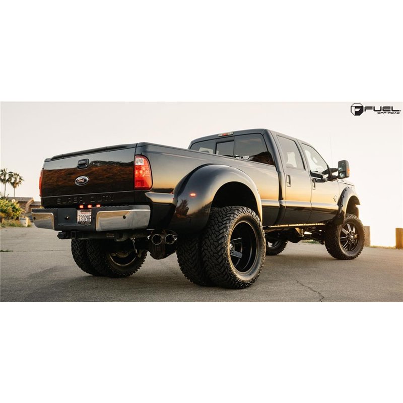 Fuel Off-Road | D538 MAVERICK 24x8.25 ET-176 - MATTE BLACK MILLED