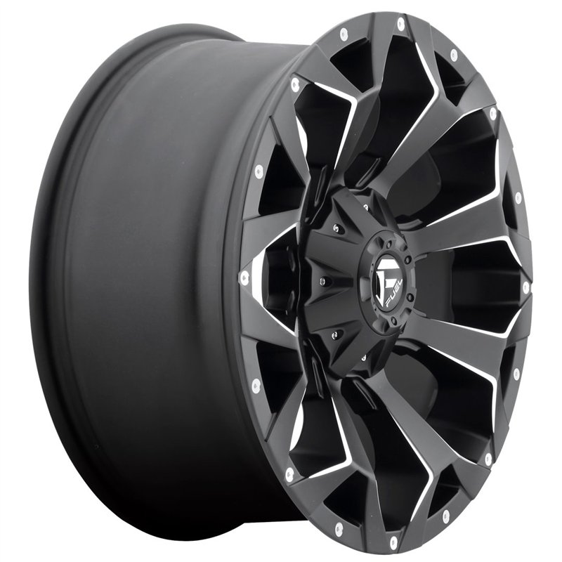 Fuel Off-Road | D546 ASSAULT 20x9.0 ET7 - MATTE BLACK MILLED
