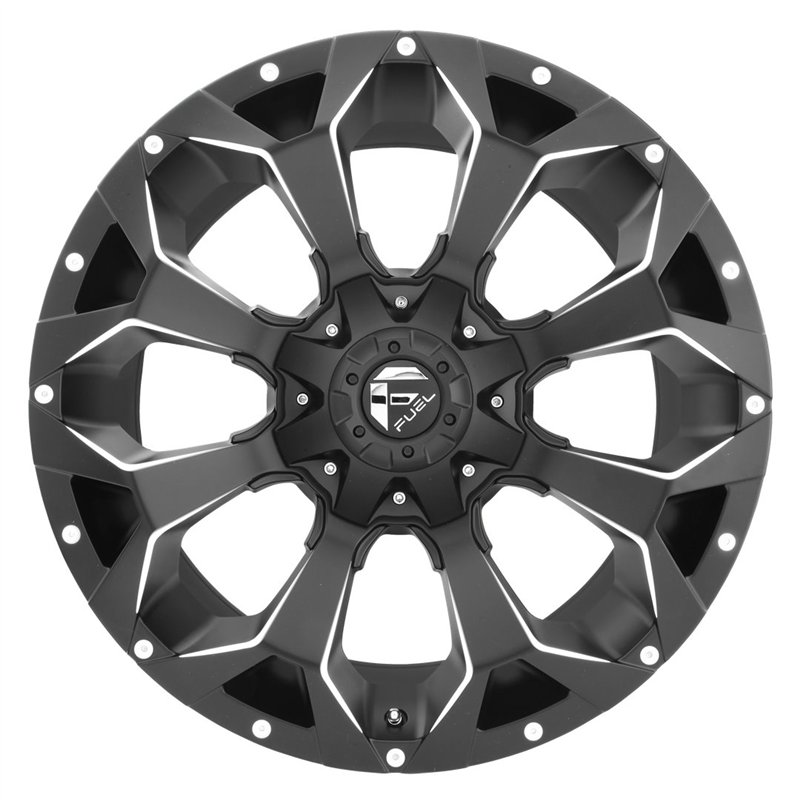 Fuel Off-Road | D546 ASSAULT 20x9.0 ET7 - MATTE BLACK MILLED