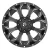 Fuel Off-Road | D546 ASSAULT 20x9.0 ET7 - MATTE BLACK MILLED