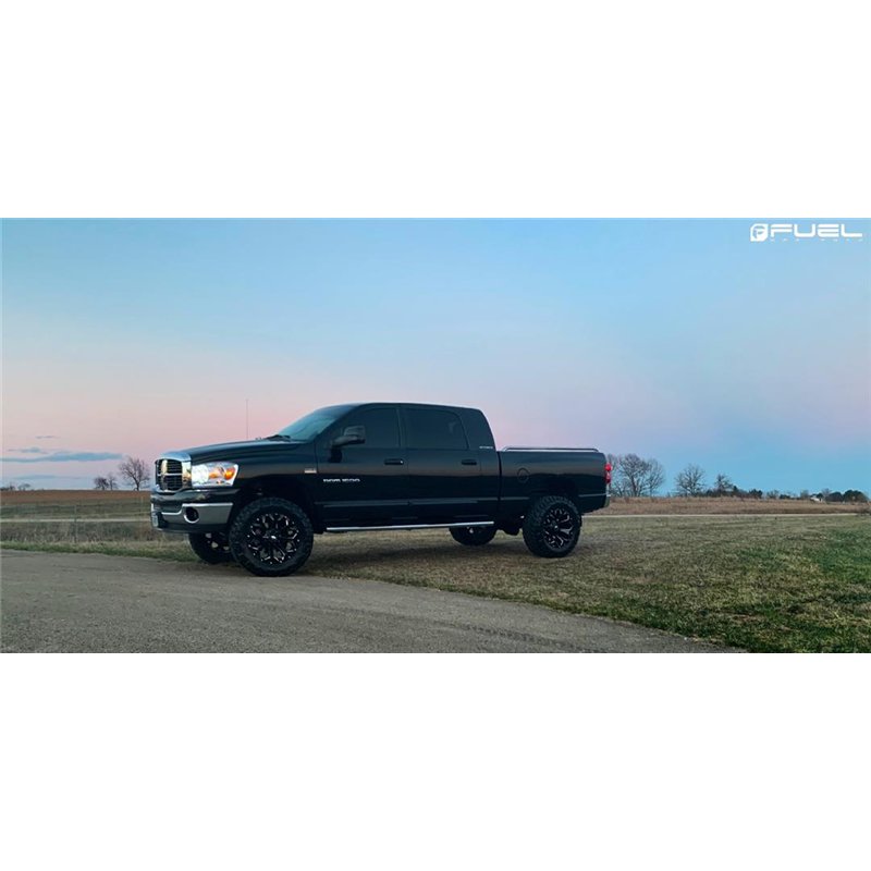 Fuel Off-Road | D546 ASSAULT 20x9.0 ET7 - MATTE BLACK MILLED