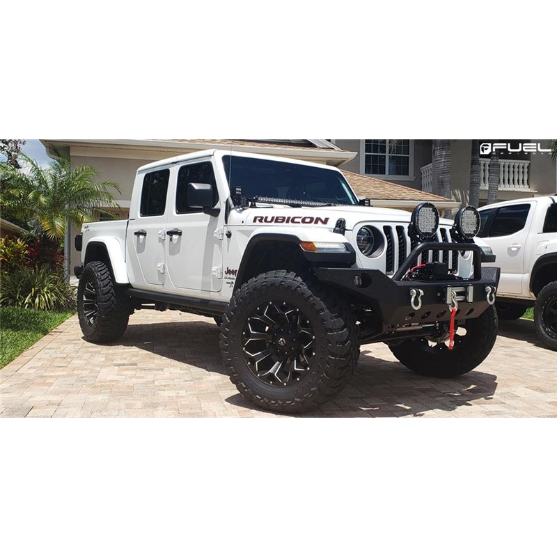 Fuel Off-Road | D546 ASSAULT 20x9.0 ET7 - MATTE BLACK MILLED