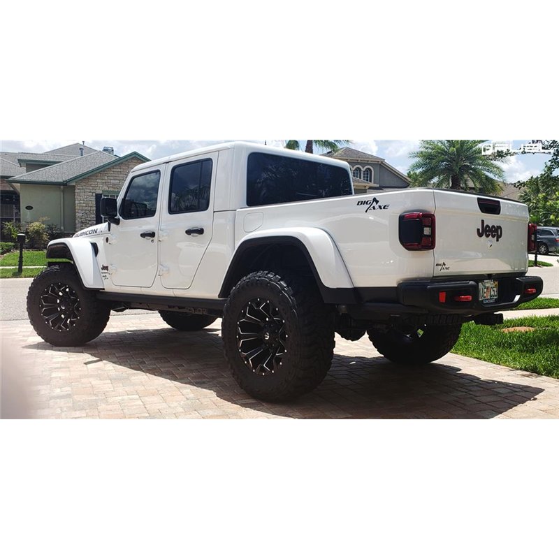 Fuel Off-Road | D546 ASSAULT 20x9.0 ET7 - MATTE BLACK MILLED