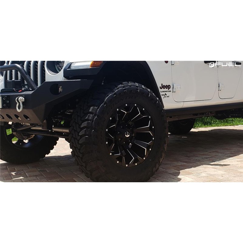 Fuel Off-Road | D546 ASSAULT 20x9.0 ET7 - MATTE BLACK MILLED