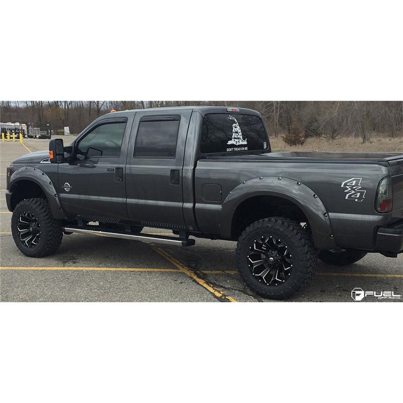 Fuel Off-Road | D546 ASSAULT 20x9.0 ET7 - MATTE BLACK MILLED