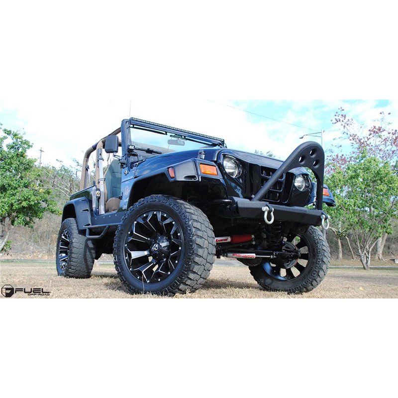 Fuel Off-Road | D546 ASSAULT 20x9.0 ET7 - MATTE BLACK MILLED