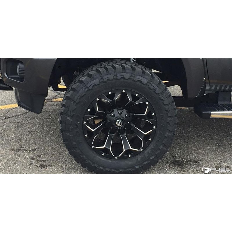Fuel Off-Road | D546 ASSAULT 20x9.0 ET7 - MATTE BLACK MILLED