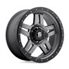 Fuel Off-Road | D558 ANZA 20x9.0 ET19 - MATTE GUN METAL BLACK BEAD RING