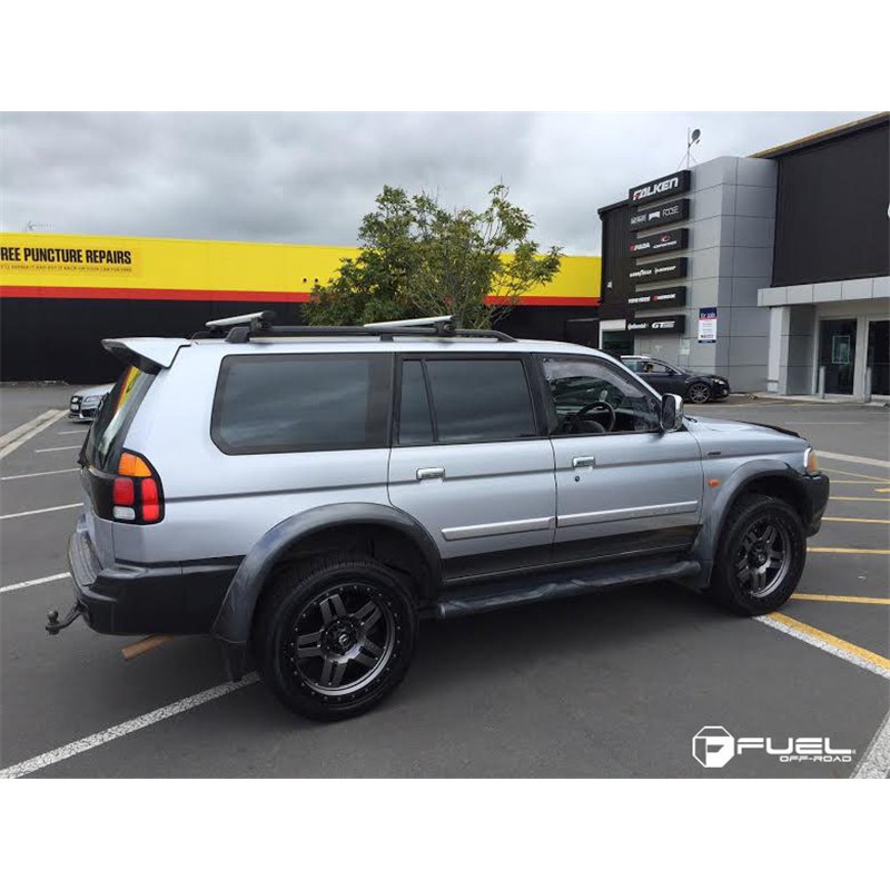 Fuel Off-Road | D558 ANZA 20x9.0 ET19 - MATTE GUN METAL BLACK BEAD RING