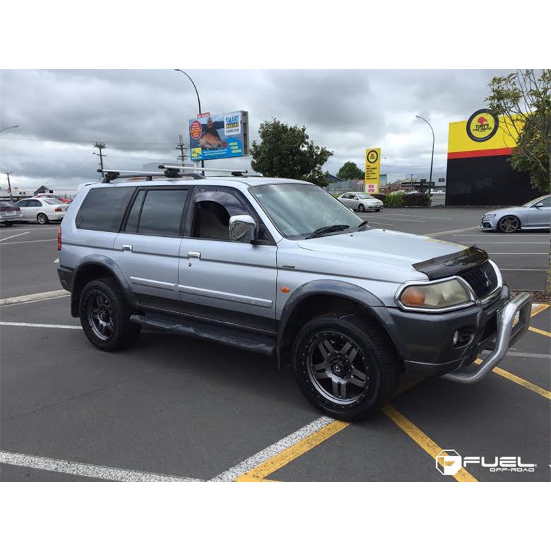 Fuel Off-Road | D558 ANZA 20x9.0 ET19 - MATTE GUN METAL BLACK BEAD RING