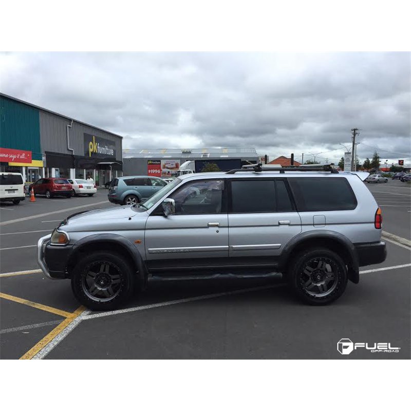 Fuel Off-Road | D558 ANZA 20x9.0 ET19 - MATTE GUN METAL BLACK BEAD RING