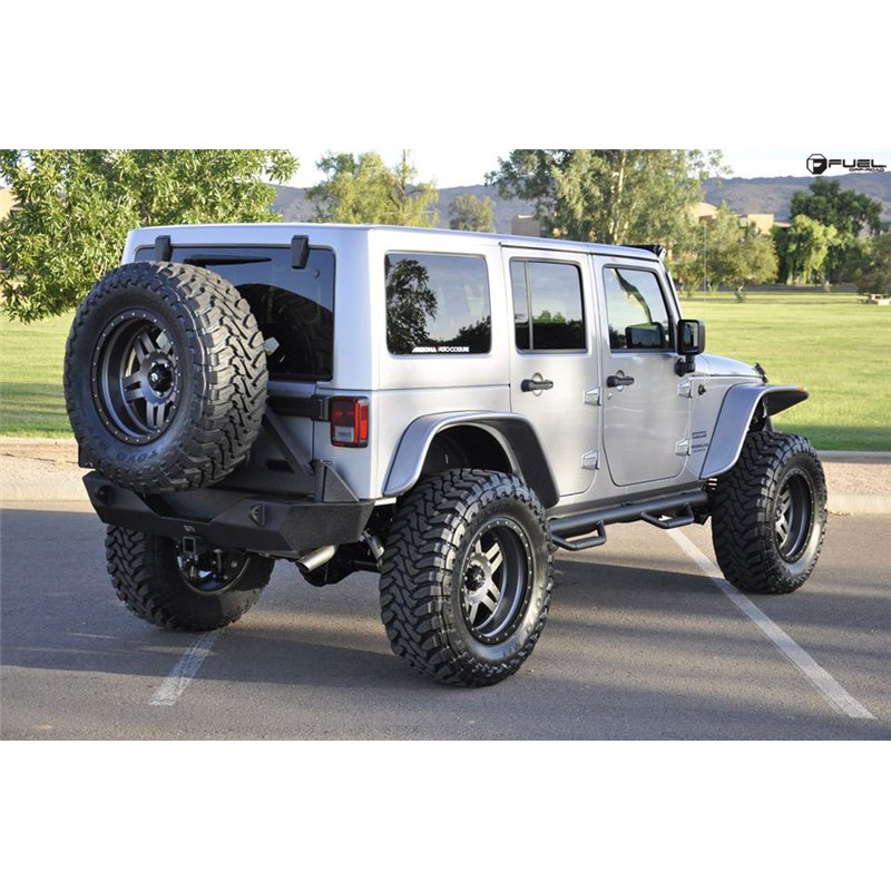 Fuel Off-Road | D558 ANZA 20x9.0 ET19 - MATTE GUN METAL BLACK BEAD RING